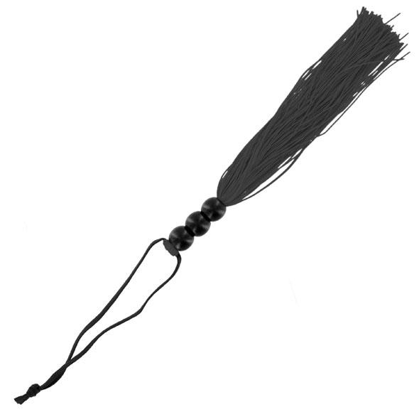 S&M – Small Rubber Whip Black