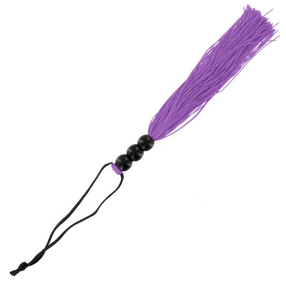 S&M – Small Rubber Whip Purple