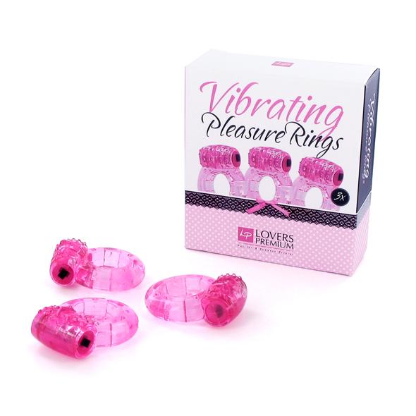 LoversPremium – Pleasure Rings 3 pieces Pink