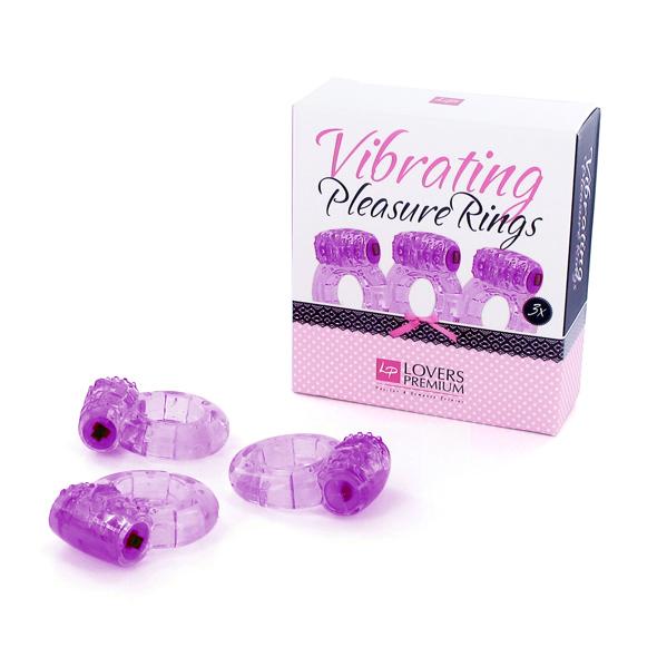 LoversPremium – Pleasure Rings 3 pieces Purple