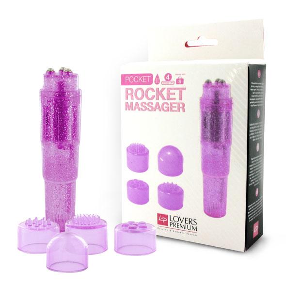 LoversPremium – Pocket Rocket Massager Purple