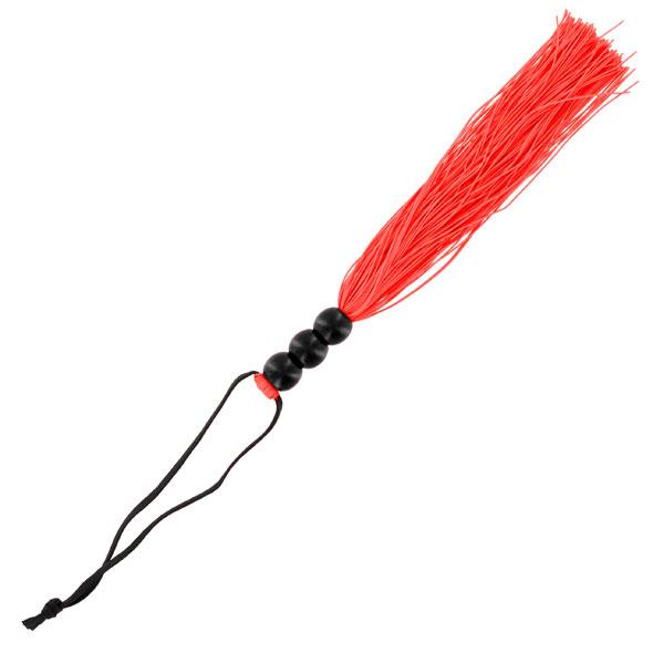 S&M – Small Rubber Whip Red