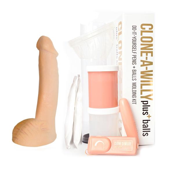 Clone-A-Willy – Kit Including Balls Nude