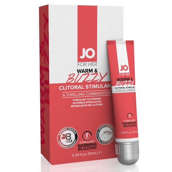 System JO – For Her Clitoral Stimulant Warming Warm & Buzzy Original 10 ml