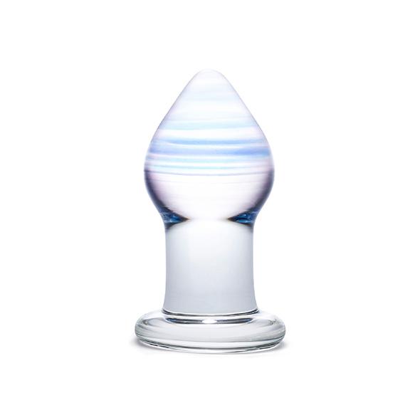 Glas – Amethyst Rain Glass Butt Plug