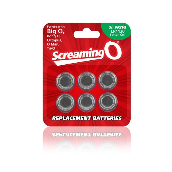 The Screaming O – Batteries Size AG-10