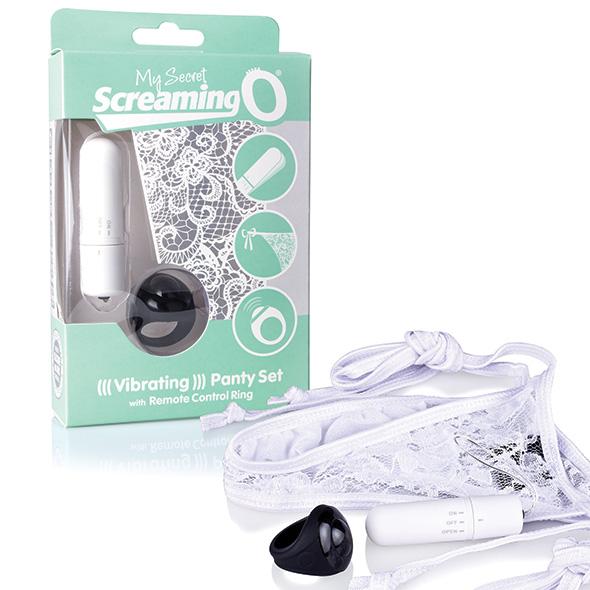 The Screaming O – Remote Control Panty Vibe White