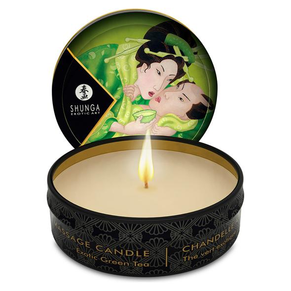Shunga – Mini Massage Candle Green Tea 30 ml