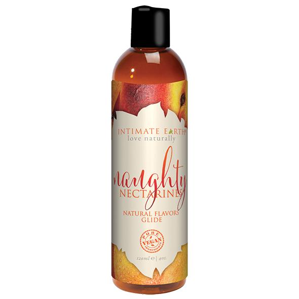 Intimate Earth – Natural Flavors Glide Naughty Nectarines 120 ml