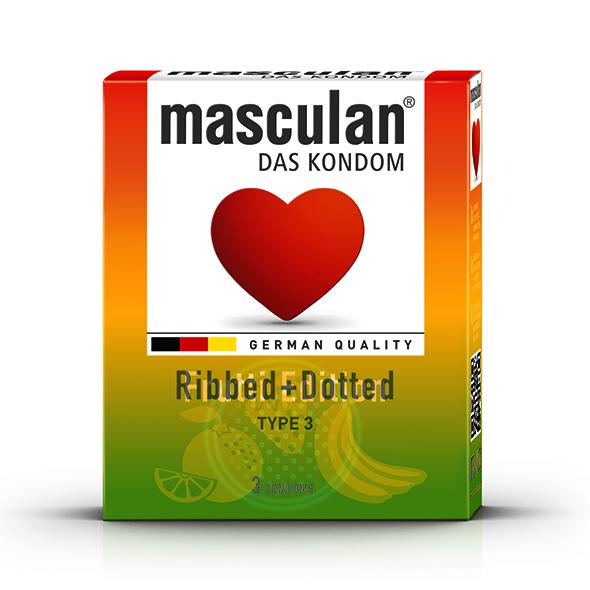 Masculan – Tutti Frutti & Stawberry & Green Apple (3 pc) 16 pcs