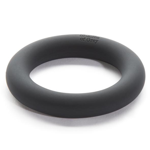 Fifty Shades of Grey – Silicone Cock Ring Black