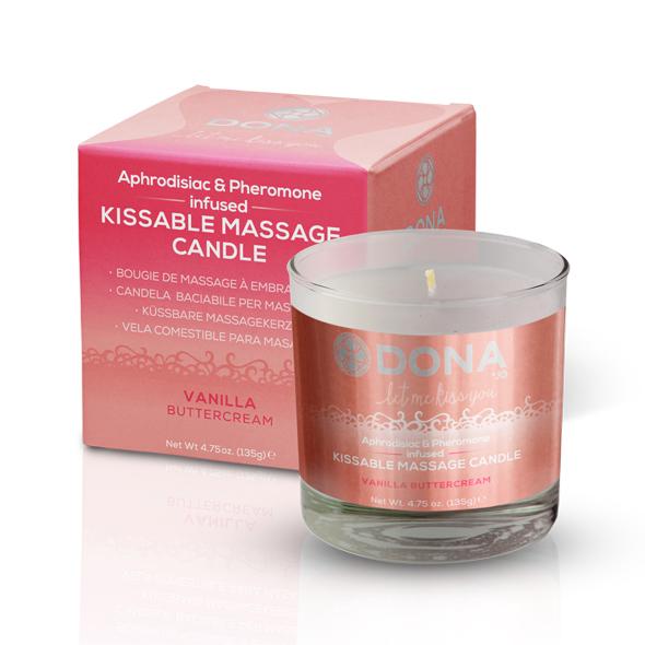 Dona – Kissable Massage Candle Vanilla Buttercream 135 gr