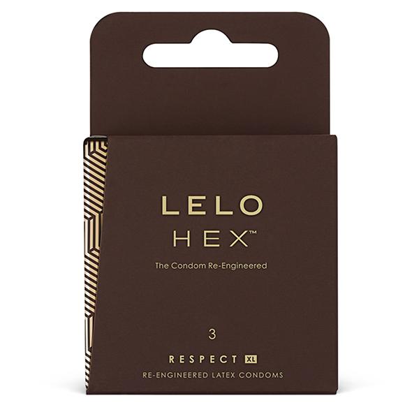 Lelo – HEX Condoms Respect XL 3 Pack