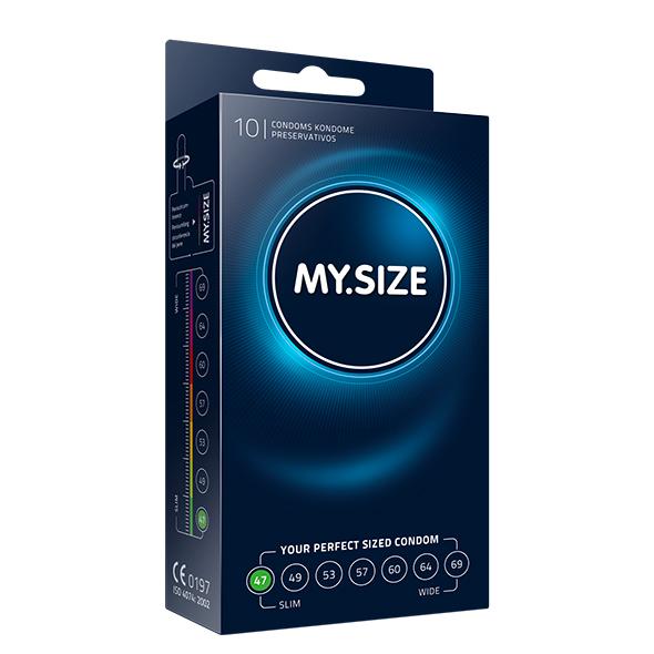 My Size – Natural Latex Condom 47 Width 10 pieces
