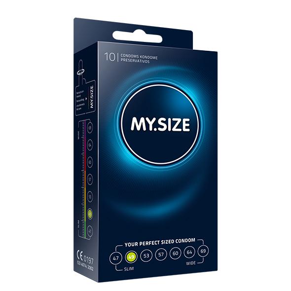 My Size – Natural Latex Condom 49 Width 10 pieces