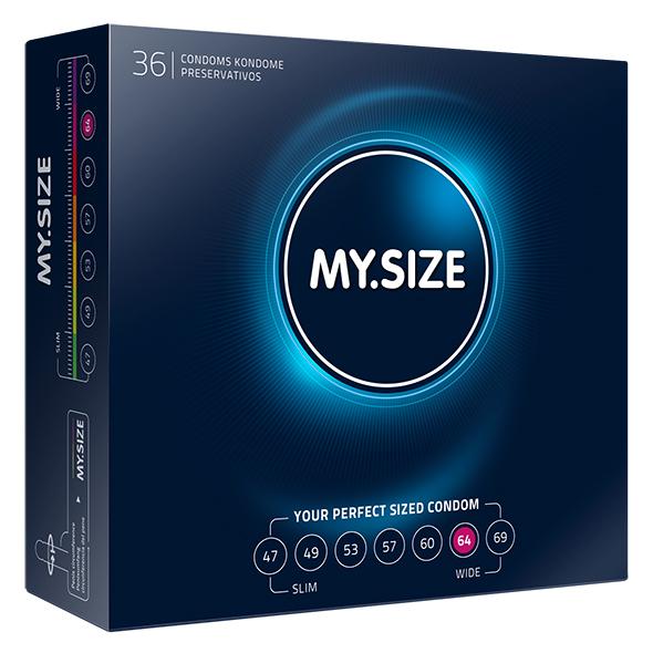 My Size – Natural Latex Condom 64 Width 36 pieces