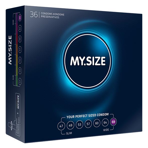 My Size – Natural Latex Condom 69 Width 36 pieces