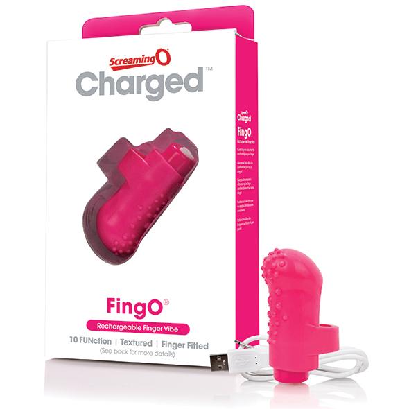The Screaming O – Charged FingO Finger Vibe Pink