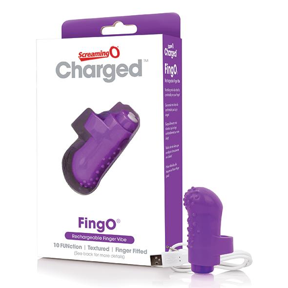 The Screaming O – Charged FingO Finger Vibe Purple