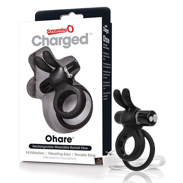 The Screaming O – Charged Ohare Rabbit Vibe Black