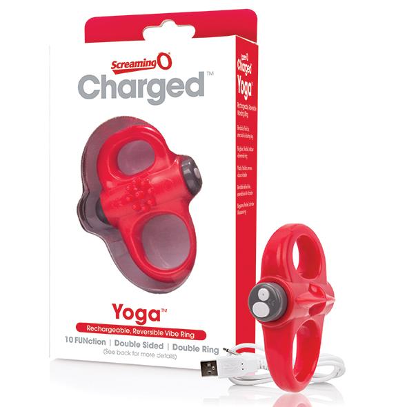 The Screaming O – Charged Yoga Vibe Ring Red