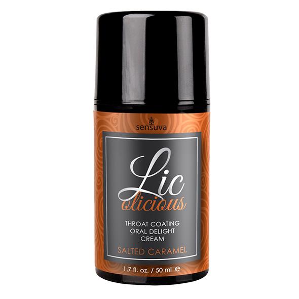 Sensuva – Lic-o-licious Oral Delight Cream Salted Caramel 50 ml