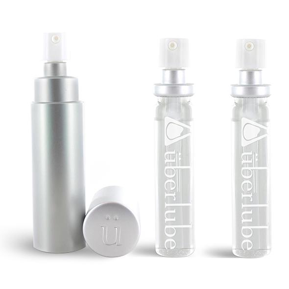 Uberlube – Silicone Lubricant Good-To-Go & Refills Silver