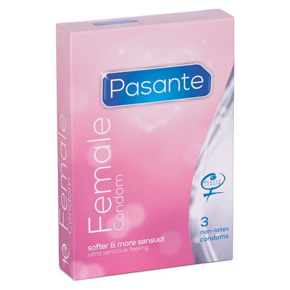 Pasante Female Condom 3 pcs