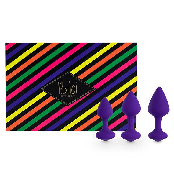FeelzToys – Bibi Butt Plug Set 3 pcs Purple