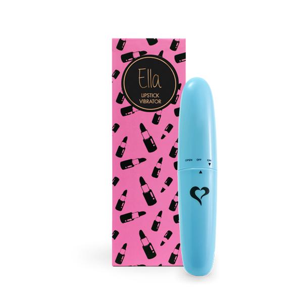 FeelzToys – Ella Lipstick Vibrator Light Blue