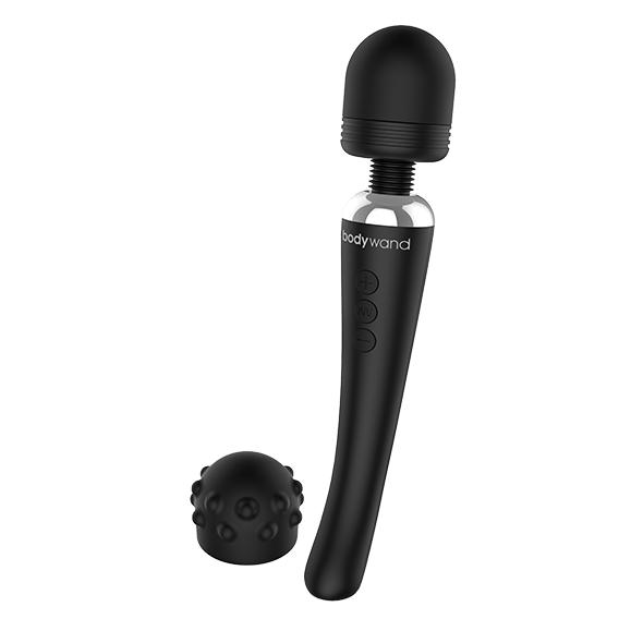 Bodywand – Curve Rechargeable Wand Massager Black