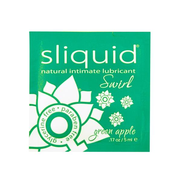 Sliquid – Naturals Swirl Lubricant Green Apple Pillow 5 ml