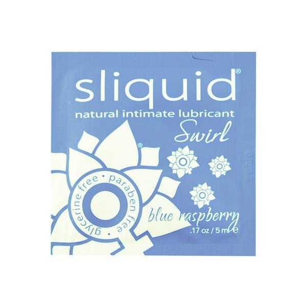Sliquid – Naturals Swirl Lubricant Blue Raspberry Pillow 5 ml