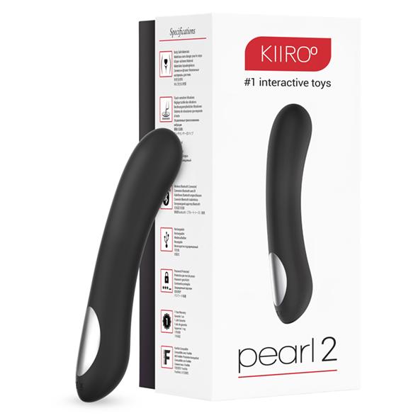 Kiiroo – Pearl 2 Teledildonic Vibrator Black