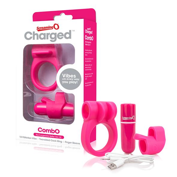 The Screaming O – Charged CombO Kit #1 Pink