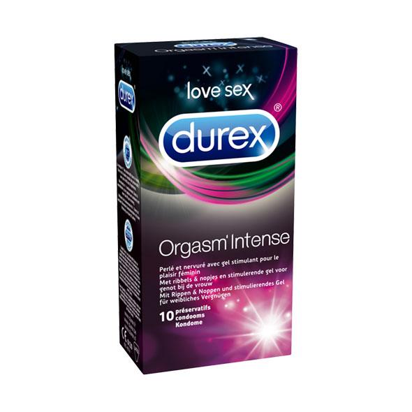 Durex – Intense Orgasmic Condoms 10 pcs
