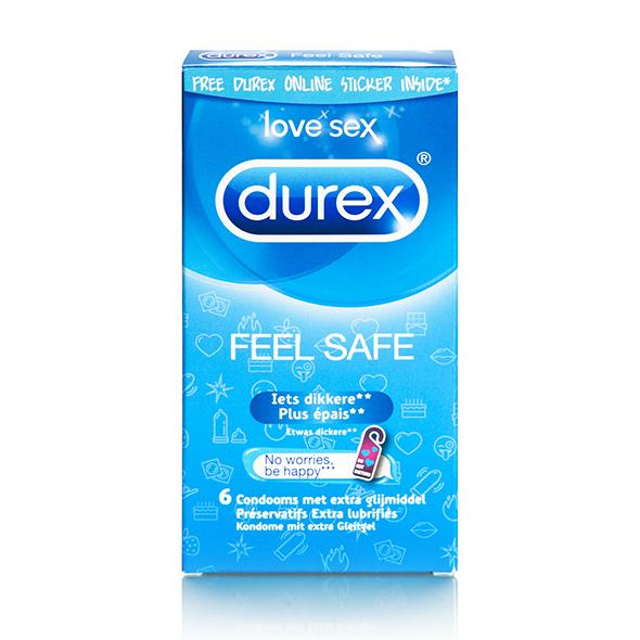Durex – Emoji Feel Safe Condoms 6 pcs