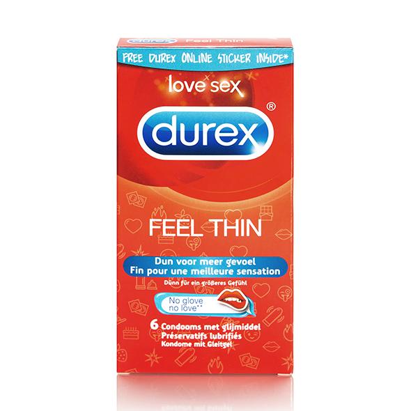 Durex – Emoji Feel Thin Condoms 6 pcs