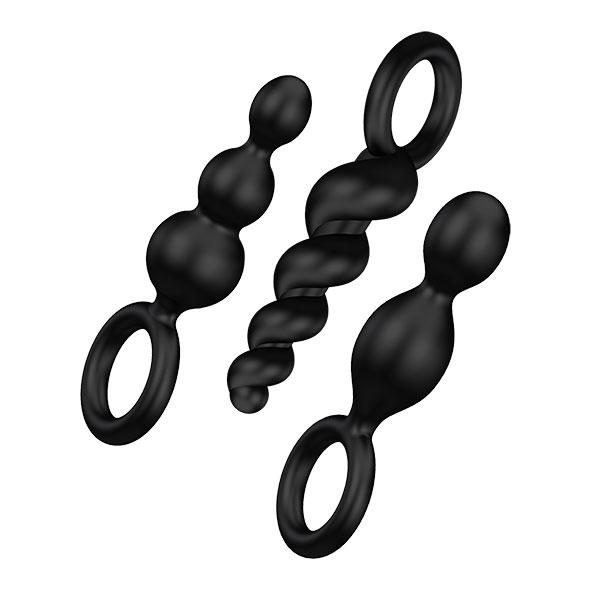 Satisfyer – Plugs Black (Set of 3)
