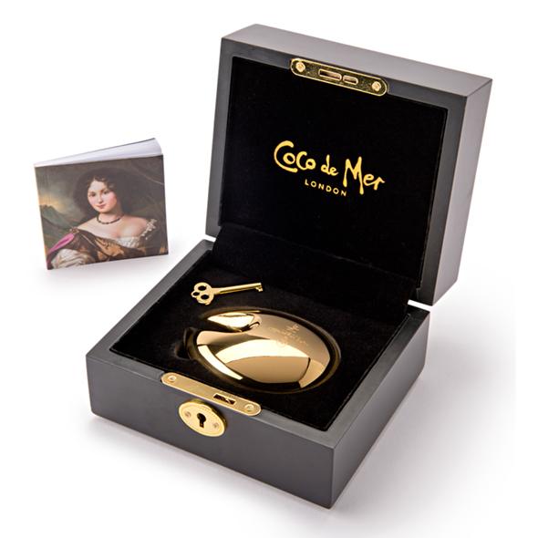 Coco de Mer – Nell Pleasure Seed Vibrator 18K Gold Plate Gold