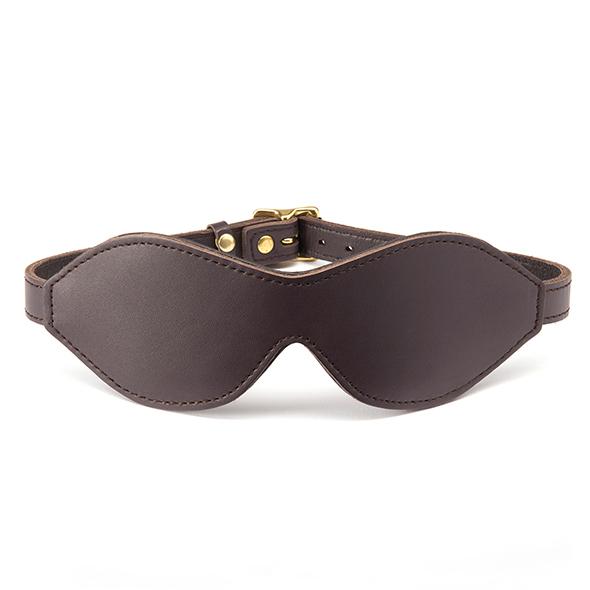 Coco de Mer – Leather Blindfold Brown
