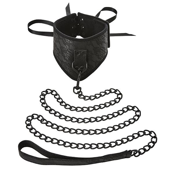 Sportsheets – Sincerely Lace Posture Collar & Leash