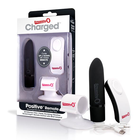 The Screaming O – Charged Positive Remote Control Black