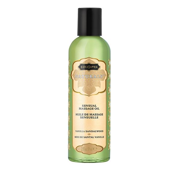 Kama Sutra – Naturals Massage Oil Vanilla Sandelwood 59 ml