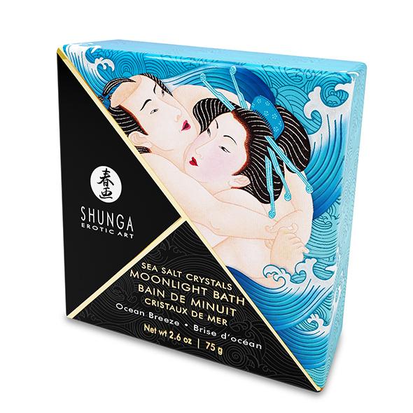 Shunga – Oriental Crystals Bath Salts Single Use Ocean Breeze 75