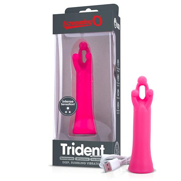 The Screaming O – Trident Vibrator Pink