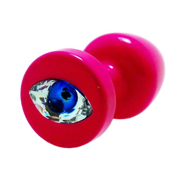 Diogol – Anni R Butt Plug Eye Pink Crystal Pink 25 mm