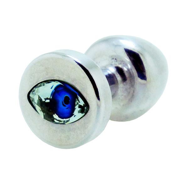 Diogol – Anni R Butt Plug Eye Silver Crystal Silver 25 mm