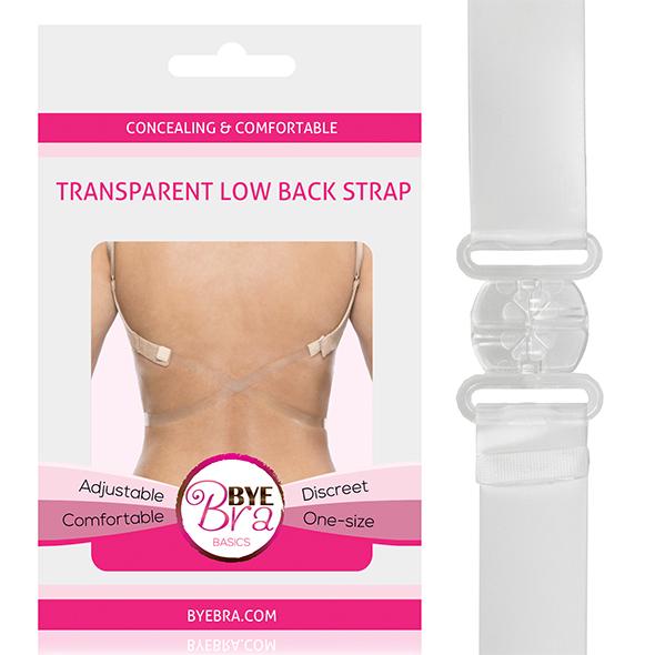 Bye Bra – Transparent Low Back Strap Clear