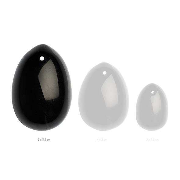 La Gemmes – Yoni Egg Black Obsidian (L)